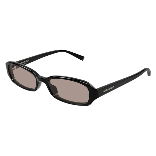 Sunglasses Saint Laurent Woman SL 872 ERIN002-BLACK-BLACK-BROWN52 - SL 872 ERIN002-BLACK-BLACK-BROWN52